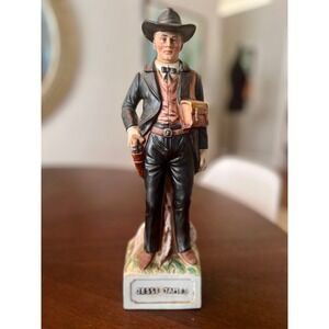 McCormick Jesse James Decanter Gunfighter Series OS Brown Excellent Vintage